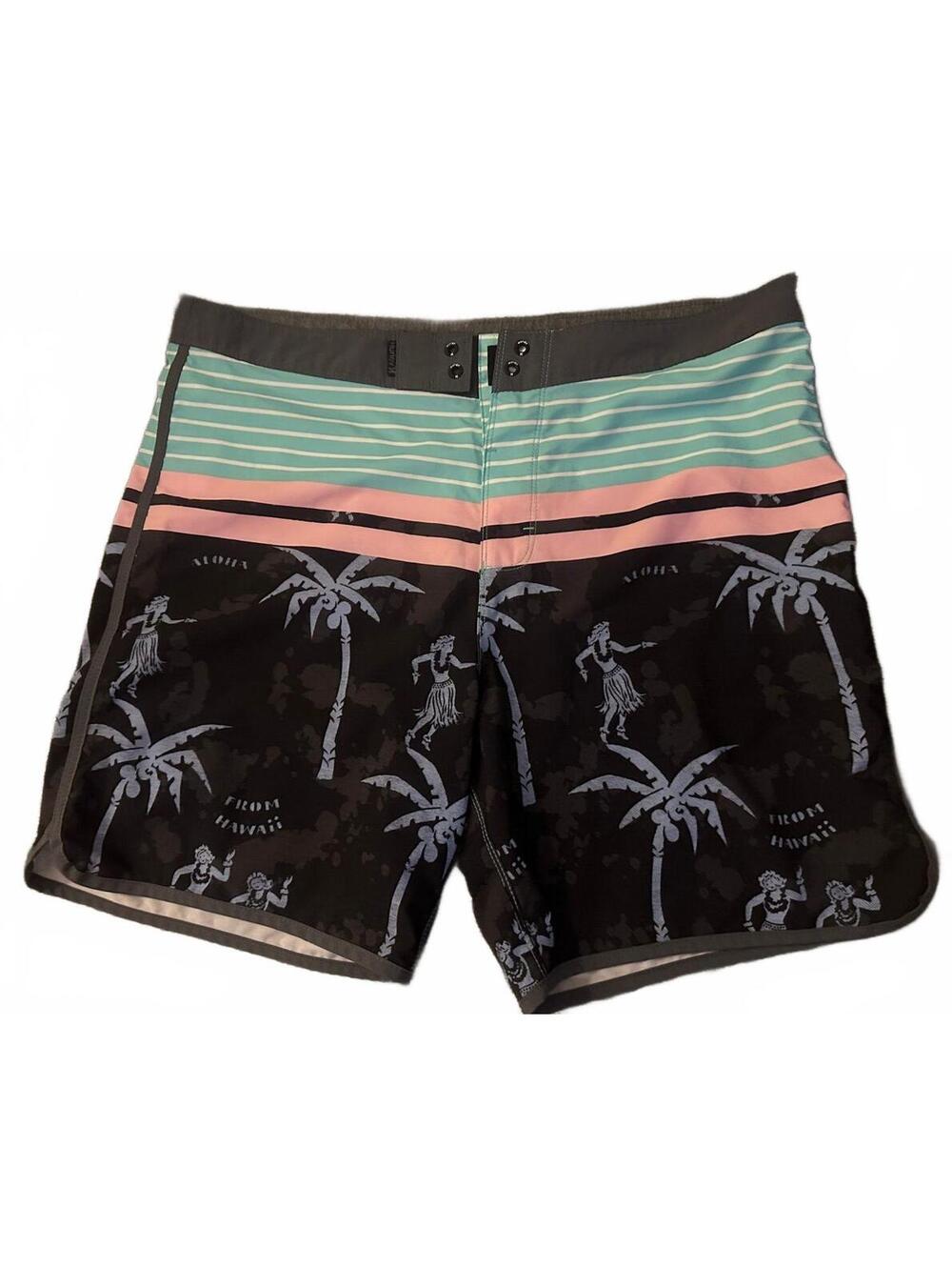 Hurley Phantom Surf Board Shorts Mens Size 36 #56776
